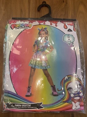 Vestido Disfraz Poopsie Slime Sorpresa Arco Iris Brightstar Unicornio Niñas M 7-8 NUEVO Foto 1 de 4