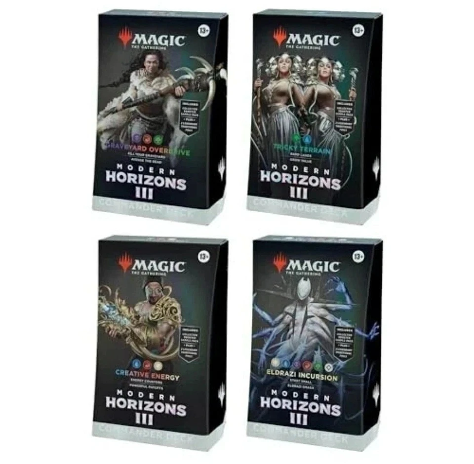 Magic the Gathering: Modern Horizons 3 - Commander Deck Set of 4 SEALED - Image 1 of 4