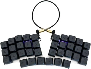 Split Ergonomic Mechanical Keyboard, Powered by QMK, Keyboard Comes Fully Ass... - Picture 1 of 9