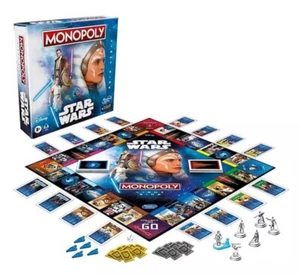 Monopoly Disney Star Wars Light Side Edition Board Game, Star Wars Jedi Game - Picture 1 of 4
