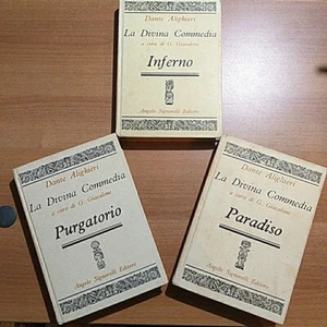 Dante Alighieri La Divina Commedia G. Giacalone Inferno Purgatorio Paradiso - Foto 1 di 10
