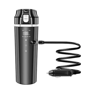 12v24v Car Electric Heating Kettle Insulation Intelligent Fully Automatic 500ml - Picture 1 of 12