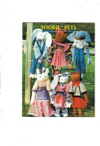 The Crowning Touch~Toobie Pets~fabric tube pets-Leaflet FP180 - Picture 1 of 2
