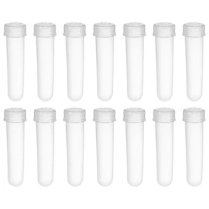 20 Pcs Flower Storage Tube Floral Vials with Caps Hydration Tubes - Picture 1 of 12