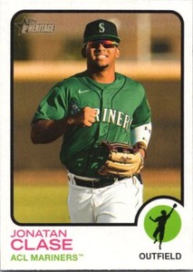 2022 Topps Heritage Minor League #148 Jonatan Clase