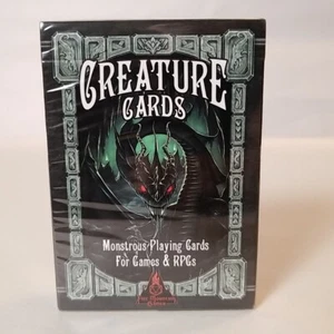 Cartas de Criatura - Monstruoso / RPG - USPCC - 2013 RARO - SELLADO - Imagen 1 de 8