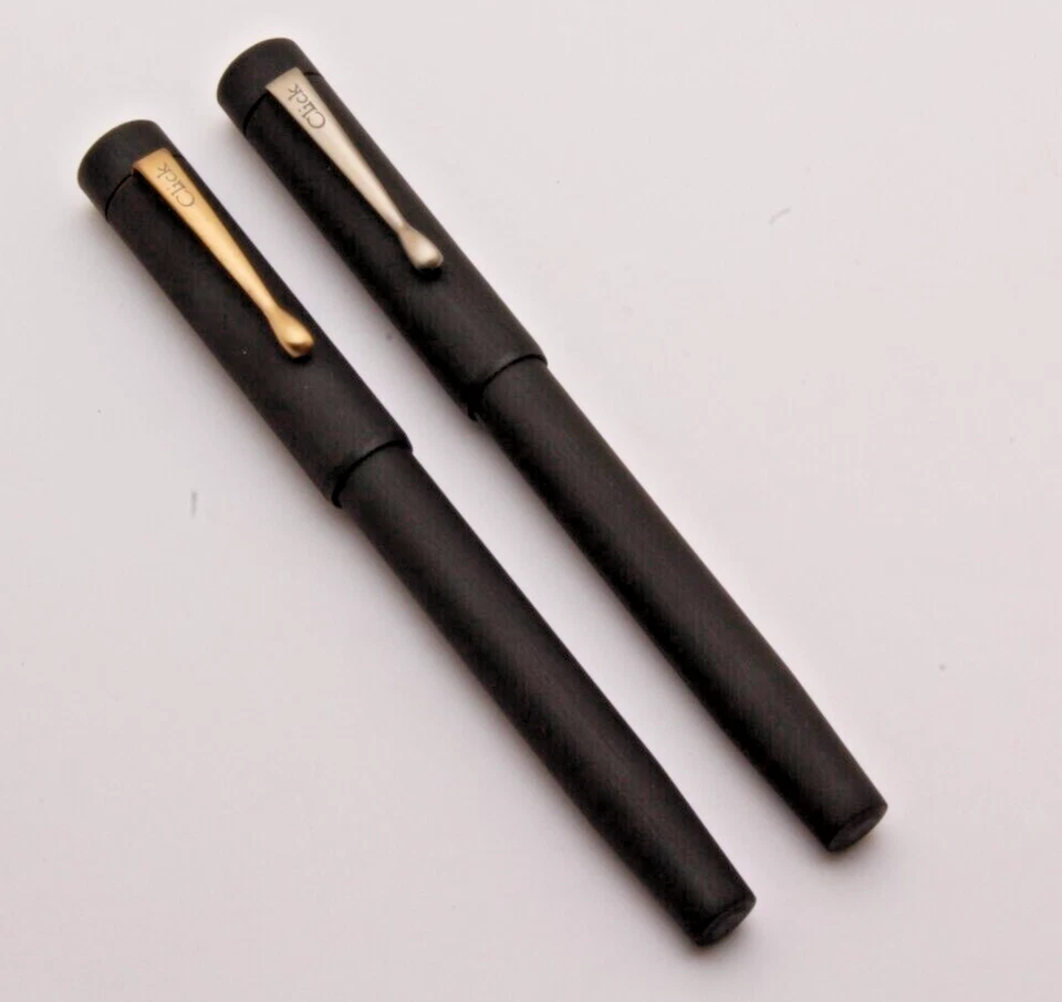 Pluma Estilográfica Click Century Completa Mate Negro Carbón Ebonita Nueva En Caja Foto 1 de 1