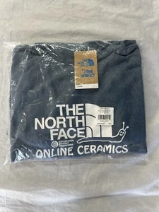 NWT The North Face x Online Ceramics Regrind Hoodie NF0A7UIB Blue - Medium - Picture 1 of 5