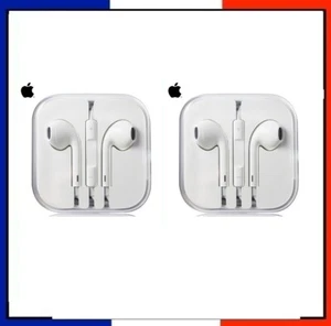 Apple EARPODS Plug jack 3.5mm -ORIGINAL écouteurs Iphone 4 5 6 6S - Imagen 1 de 8