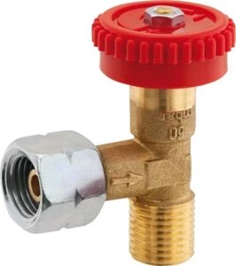 Válvula reguladora GOK 90° G 1/4 LH-ÜM G 1/4 LH-KN DVGW probado PS 4 bar 0974500 - Imagen 1 de 1