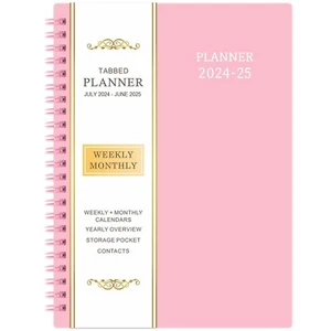 Planner 2025-2026, 2025-2026 Academic Planner Weekly and Monthly with Tabs, J... - Picture 1 of 7