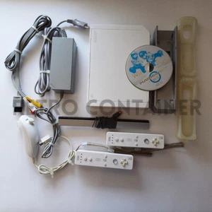 NINTENDO WII - Console Completa Testata e Funzionante 2 Controller Mario Kart - Picture 1 of 2
