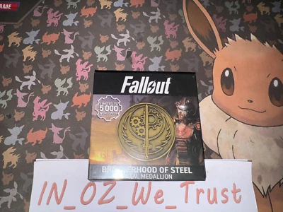 Fallout Limited Edition - Brotherhood of Steel Metal Medallion (Bethesda, 2023) - Image 1 of 2