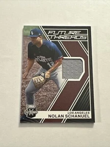 Nolan Schanuel 2023 Panini Elite Extra Edition #FT-NS Future Threads Patch - Picture 1 of 2