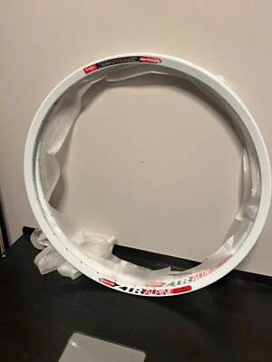 NEW Rim 26"  Stan's NoTubes ZTR Alpine Hollow Chamber Disc 32H White NEW - Image 1 of 4