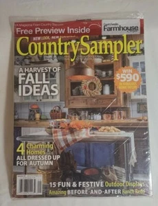 Country Sampler + Farmhouse Style Sample Edition Magazines ~  Sept. 2021~ Sealed - Picture 1 of 2
