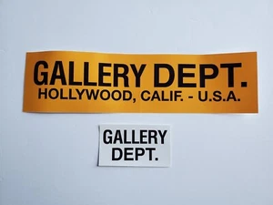 Gallery Dept. Logo Sticker Authentic 2 pack - Picture 1 of 1