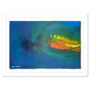 Wyland Hand Signed Framed Original Painting Ocean Wildlife Art - Picture 1 of 3