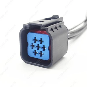 7-Way Front Headlamp Headlight Connector Pigtail Plug For 2007-2015 Lincoln MKX - Picture 1 of 6