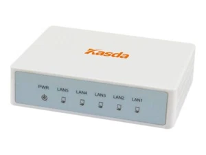 Kasda KS105 - Switch - unmanaged - 5 x 10/100 - desktop, wall-mountable - Picture 1 of 7