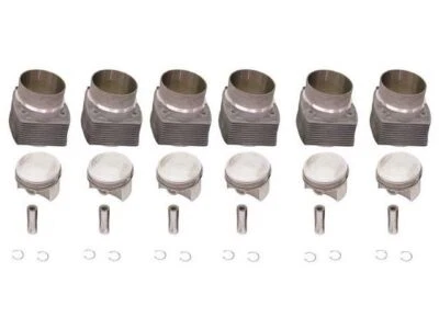 For 1984-1989 Porsche 911 Piston Set Mahle 18331MW 1988 1985 1986 1987 - Image 1 of 2