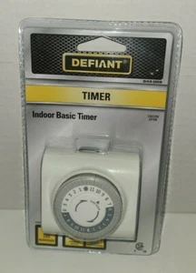 Defiant Indoor Basic Timer 544068 SEALED NEW - Picture 1 of 3