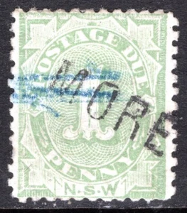 New South Wales Stamp Scott #J2, 1c, Postage Due, Used SCV$4.00 - Picture 1 of 1