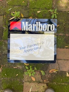 1992 Marlboro Store Display Advertising Stick on Vinyl Sign 17"X 16 UNUSED - Picture 1 of 2