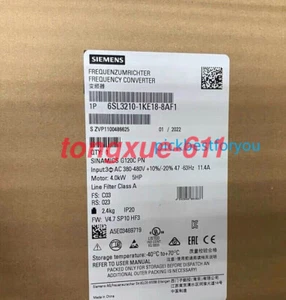 1PCS Siemens 6SL3 210-1KE18-8AF1 New Via FedEx or DHL - Picture 1 of 1