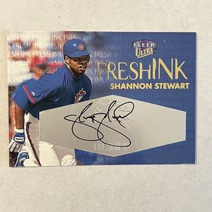 2000 Fleer Ultra Fresh Ink Shannon Stewart Auto **178/275** Toronto Blue Jays - Picture 1 of 2