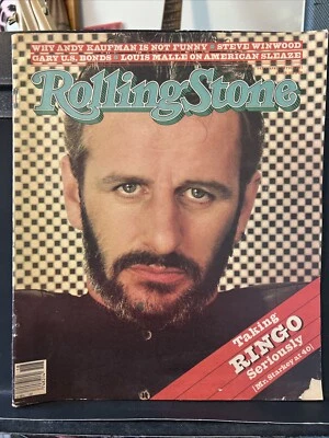 RINGO STAR Beatles ROLLING STONE MAGAZINE #342 04/30/81 ANDY KAUFMAN LOUIS MALLE - Image 1 of 4