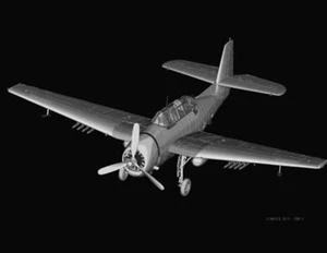 TBM-3 VENGADOR TORPEDERO BOMBARDERO 1/48 avión modelo HB kit de avión 80325 - Imagen 1 de 8