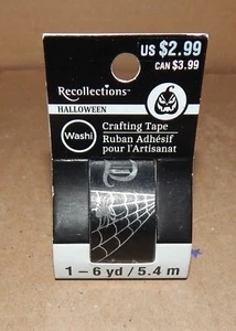 Halloween Crafting Tape 3/4" Wide x 6yd Rolls You Choose Type Recollections 183C - Picture 1 of 21