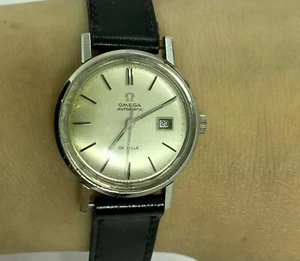 Reloj Pulsera Omega De Village Sea master Automático Día Impermeable Niños De Colección - Imagen 1 de 12