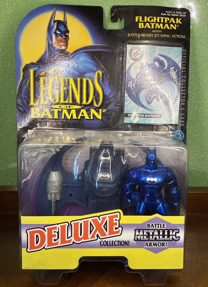 Экшн-фигурка Бэтмена 1995 Kenner Legends of Batman Flightpak отличное состояние товара - Изображение 1 из 4