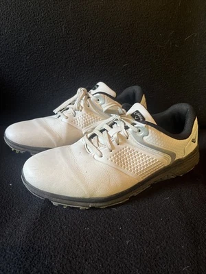 Zapatos de golf impermeables Callaway CG120WT - para hombre talla 10,5 - blancos negros Foto 1 de 4