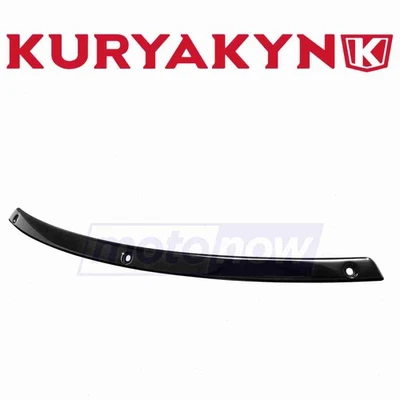 Kuryakyn Smooth Windshield Trim for 1996-2006 Harley Davidson FLHTCI Electra ay Foto 1 de 4