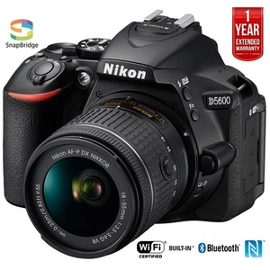 Nikon D5600 Digital SLR Camera & 18-55mm VR DX AF-P Lens - Picture 1 of 7