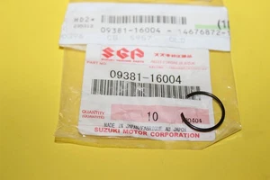 NOS GENUINE ORIGINAL Suzuki Circlips 1985-1988 LT230 OEM # 09381-16004 - Picture 1 of 4