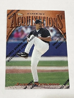 1997 Finest Baseball #259 - Jaime Navarro - Chicago White Sox - Image 1 of 2