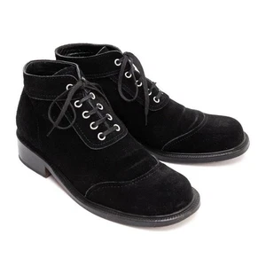 tricot COMME des GARCONS Lace Up Suede Boots Size US About 6(K-148970) - Picture 1 of 12