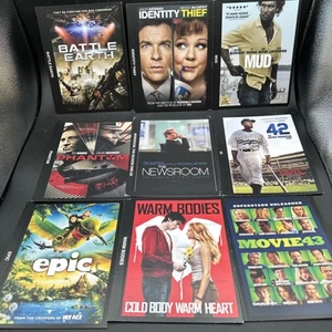 Collectible Cardboard Movie Inserts Lot Of 9 5.5” X7” - Picture 1 of 10