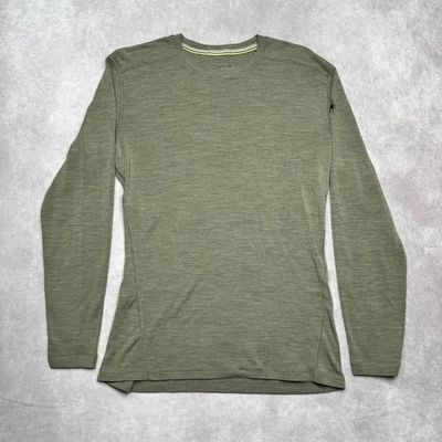 Smartwool Shirt Mens M Merino Wool 250 Base Layer Crew Neck Thermal Sweater - Image 1 of 4