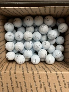 100 MOSTLYMINT AAAAA CALLAWAY CHROME SOFT/TOUR GOLF BALLS - Picture 1 of 1