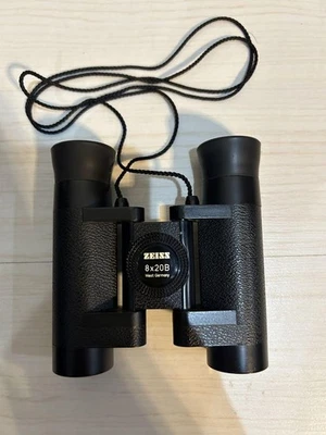 Zeiss 8x20B Binoculars Made in West Germany Used Excellent Condition - Image 1 of 4
