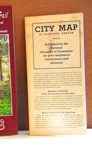 1944 Stadt Straßenkarte von Portland, Oregon von Portland Handelskammer - Bild 1 von 1