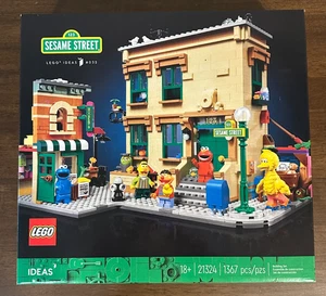 LEGO IDEAS 21324: 123 Sesame Street - New & Sealed - Big Bird, Elmo, Bert, Ernie - Picture 1 of 17