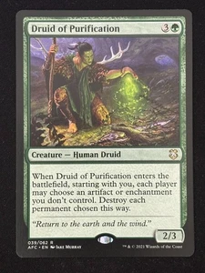 1x MTG Druid of Purification - (AFC) #39 - Magic the Gathering - Picture 1 of 8