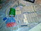  65 pc Trackmaster Thomas Friends Beige Track Straights Curves Risers tunnel  +