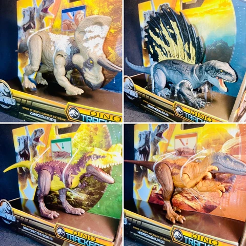 🌖¡ HOT ! 2023 Jurassic World Dominion STRIKE ATTACK Dino Trackers Action Figure Cover